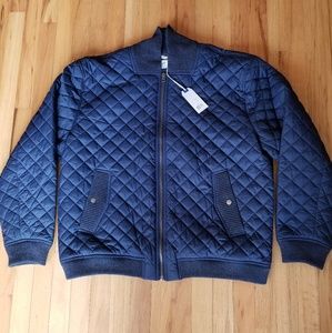 Southern Tide Quilted Bomber Jacket